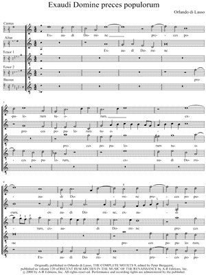 Exaudi Domine preces populorum