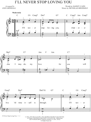 I'll Never Stop Loving You