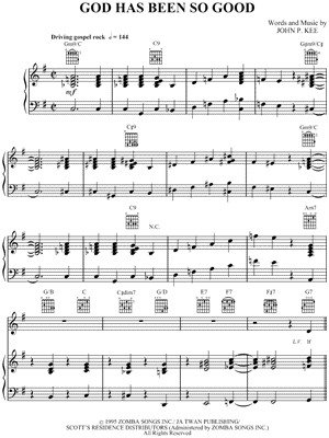 God Has Been So Good