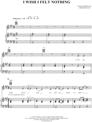 I Wish I Felt Nothing