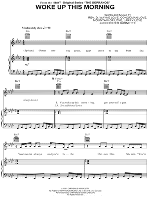 Woke Up This Morning