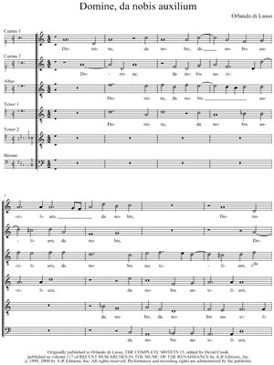 Domine, da nobis auxilium