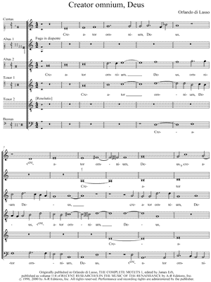 Creator omnium, Deus