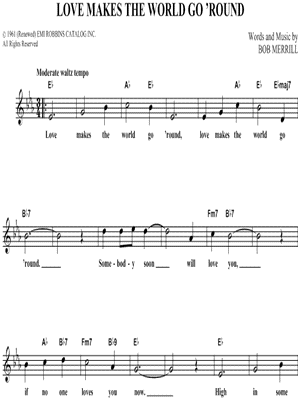 Love Makes the World Go 'Round