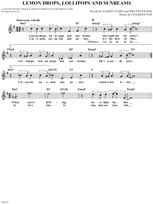 Lemon Drops, Lollipops and Sunbeams