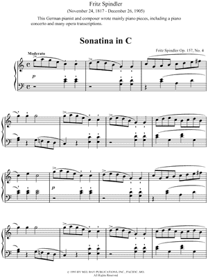 Sonatina In C