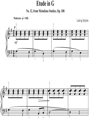 Etude In G