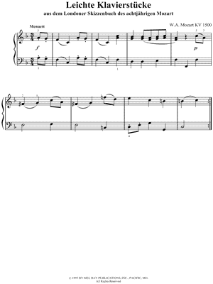 Leichte Klavierstucke