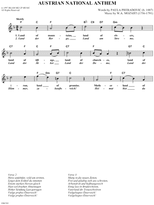 Austrian National Anthem