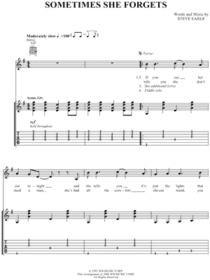 Sometimes She Forgets