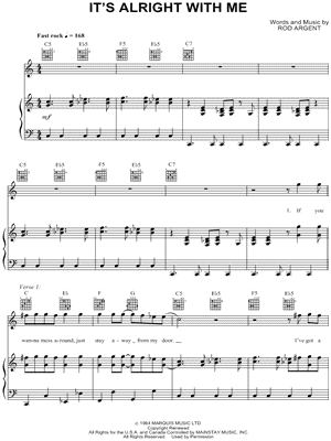 It's Alright With Me