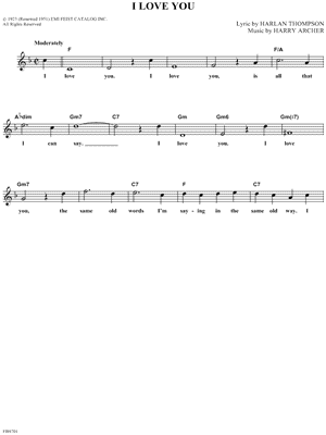 I Love You
