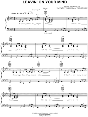 Leavin' on Your Mind