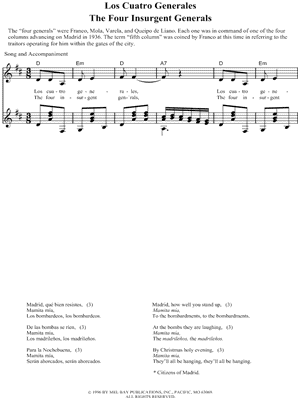 Los Cuatro Generales