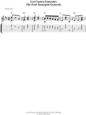 Los Cuatro Generales