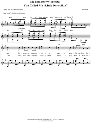 Me Llamaste "Morenita"