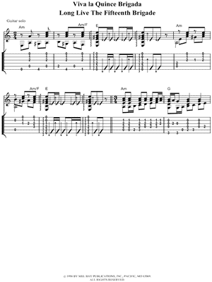Viva La Quince Brigada