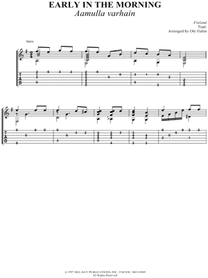 Early In the Morning