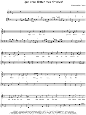 Que vous flattez mes rêveries!