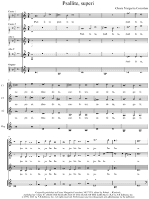 Psallite, superi