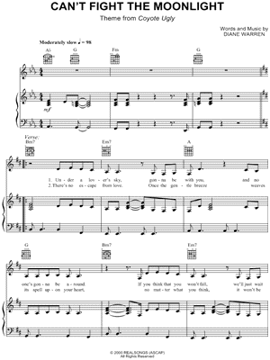 Can't Fight the Moonlight