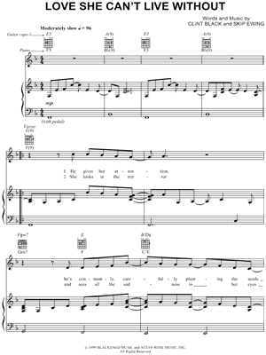 Love She Can't Live Without