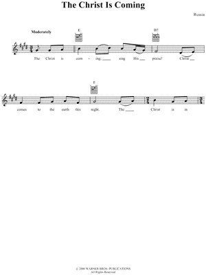 The Christ Is Coming