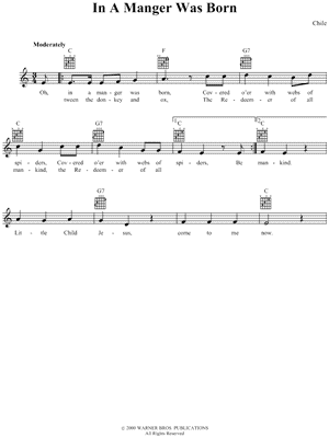 In a Manger Was Born