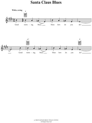 Santa Claus Blues