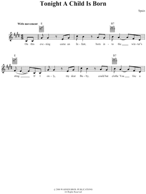 Tonight a Child Is Born