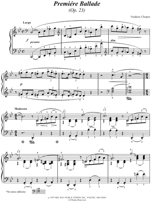 Premiére Ballade