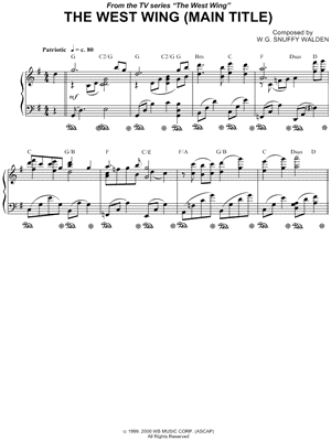 The West Wing (Main Title)