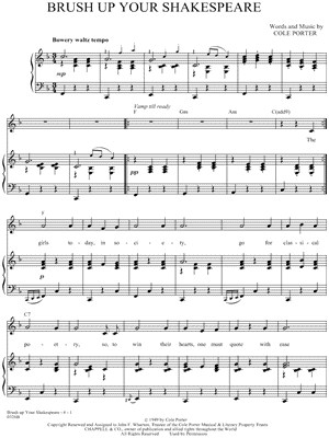 Brush Up Your Shakespeare