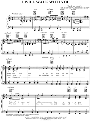 I Will Walk With You