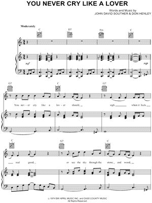 You Never Cry Like a Lover