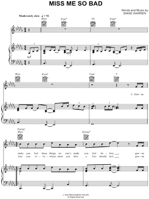 Miss Me So Bad
