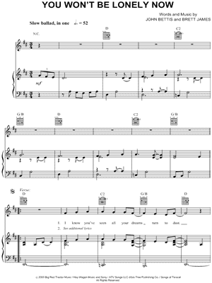 You Won't Be Lonely Now