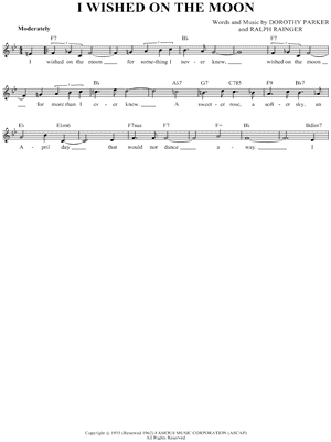 I Wished on the Moon