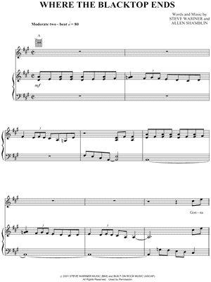 Where the Blacktop Ends