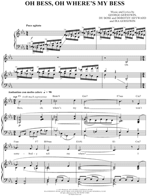 Oh Bess, Oh Where's My Bess