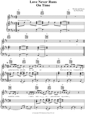 Love Never Runs On Time