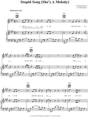 Stupid Song (She's a Melody)