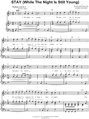 Stay (While the Night Is Still Young)