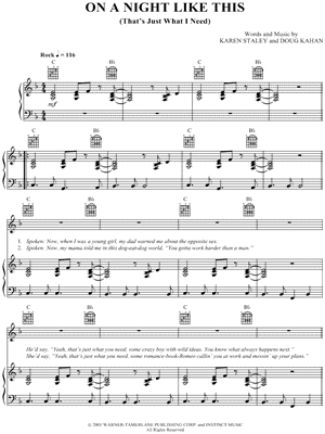 On a Night Like This