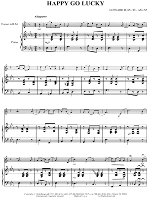 Happy Go Lucky - Piano Accompaniment