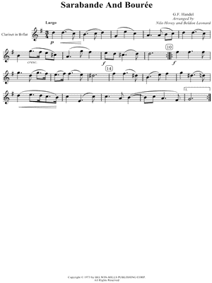 Sarabande and Bouree