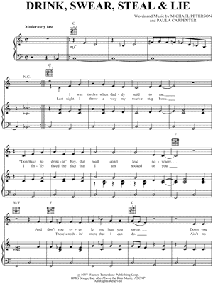 Drink, Swear, Steal & Lie