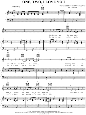 One, Two, I Love You