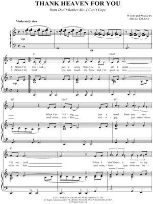 Thank Heaven for You