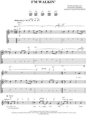 I'm Walkin'